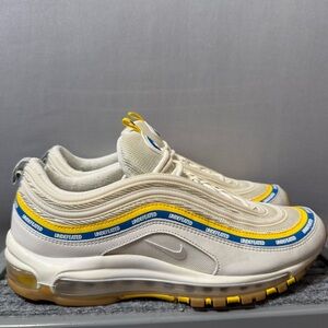 Nike Air Max 97 Undefeated UCLA Bruins White Yellow Blue DC4830-100 Sneaker